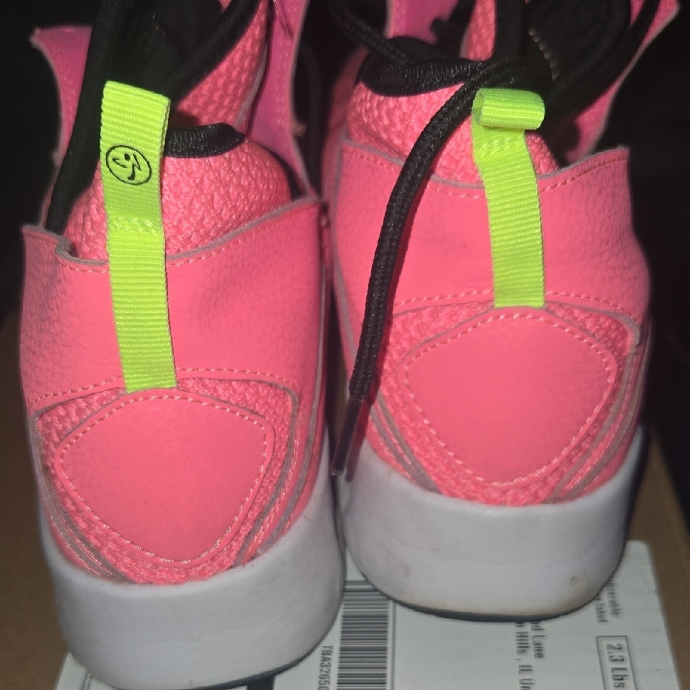 Zumba Fitness Pink Athletic Shoes - Picture 3 of 5